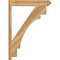Ekena Millwork Merced Arts & Crafts Rough Sawn Outlooker, Western Red Cedar, 6"W x 32"D x 44"H OUT06X32X44MRC03RWR - alternate 4